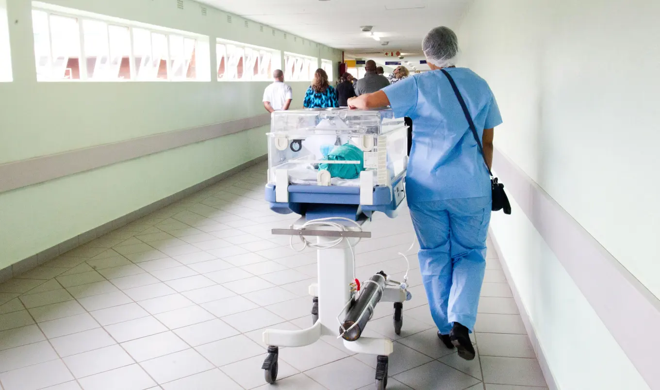 Hospital staff support system